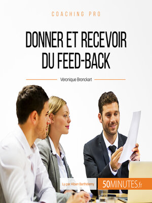 cover image of Donner et recevoir du feed-back